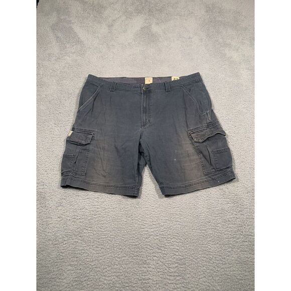 Red Head Blue Cargo Shorts Cotton Blend Shorts‎ Pockets Size 42 - Picture 1 of 11